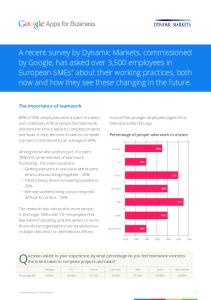 A recent survey by Dynamic Markets, commissioned ...  Services