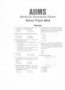 AIIMS MBBS Sample Paper 2013.pdf