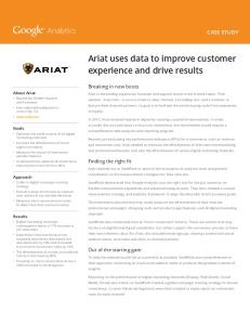 Ariat uses data to improve customer experience and drive ...