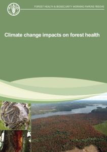 Climate change impacts on forest health. FAO pags 45.pdf  ...