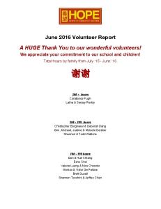 June 2016 Volunteer Report.pdf