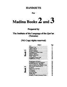 Madina Books 2and 3 - Learn Arabic