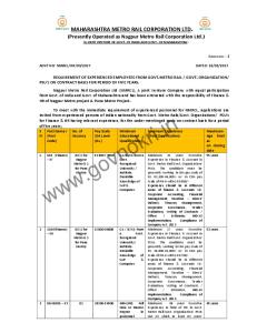 Maharashtra Metro Rail Corporation Recruitment 2017 Finance.pdf ...