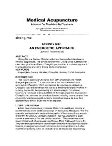 Medical Acupuncture Chong Mo.pdf