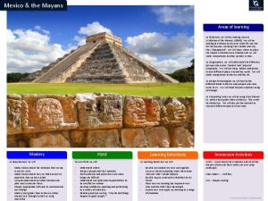 Mexico & the Mayans
