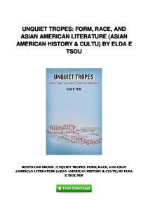 pdf-129\unquiet-tropes-form-race-and-asian-american-literature ...