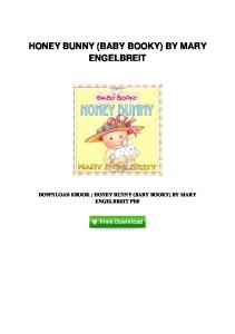 pdf-131\honey-bunny-baby-booky-by-mary ...