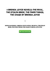 pdf-14105\4-brenda-joyce-novels-the-rival-the-stolen-bride-the-finer ...