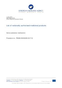 PSUSA/00000295/201712 - European Medicines Agency - Europa EU