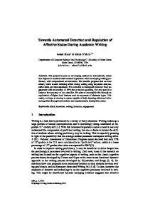 Towards Automated Detection and Regulation of ...